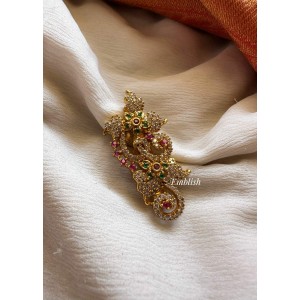 Ad Flower Intricate Saree Pin