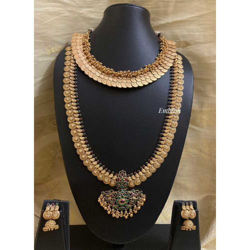 Lakshmi coin semi bridal set 