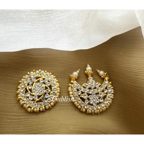 Beautiful Kemp Pearl Surya Chandra - White