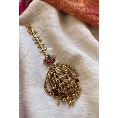 Kemp Lakshmi Tikka - Gold Beads