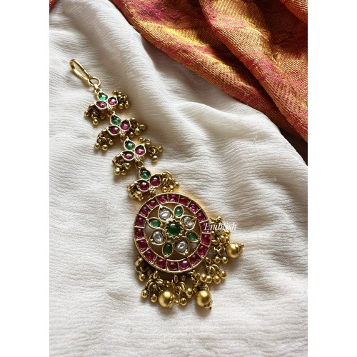 Kemp Flower Tikka - Gold Beads