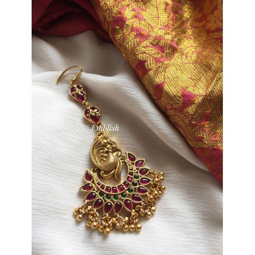 Antique Kemp Annam Tikka - Gold Beads