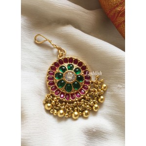 Kemp Flower Tikka - Gold Beads