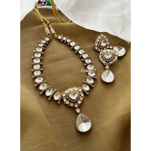 Royal Victorian Mosanite Stone Neckpiece 