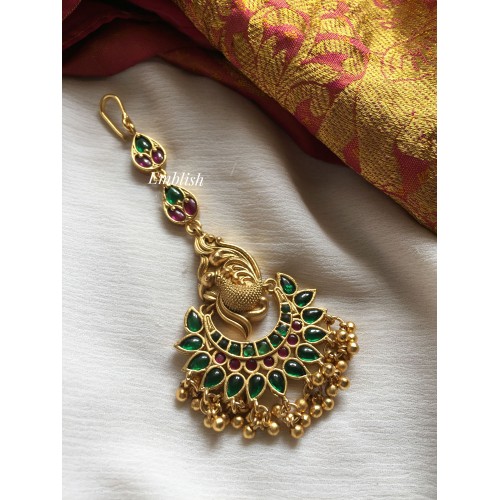 Antique Kemp Annam Tikka - Green