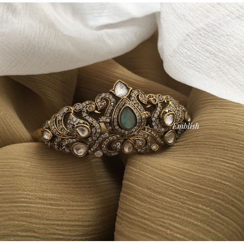 Victorian Flower Kada - Pastel Blue