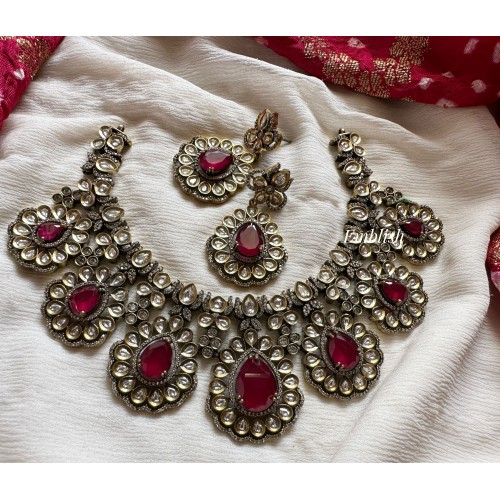 Victorian Royal Ruby Neckpiece