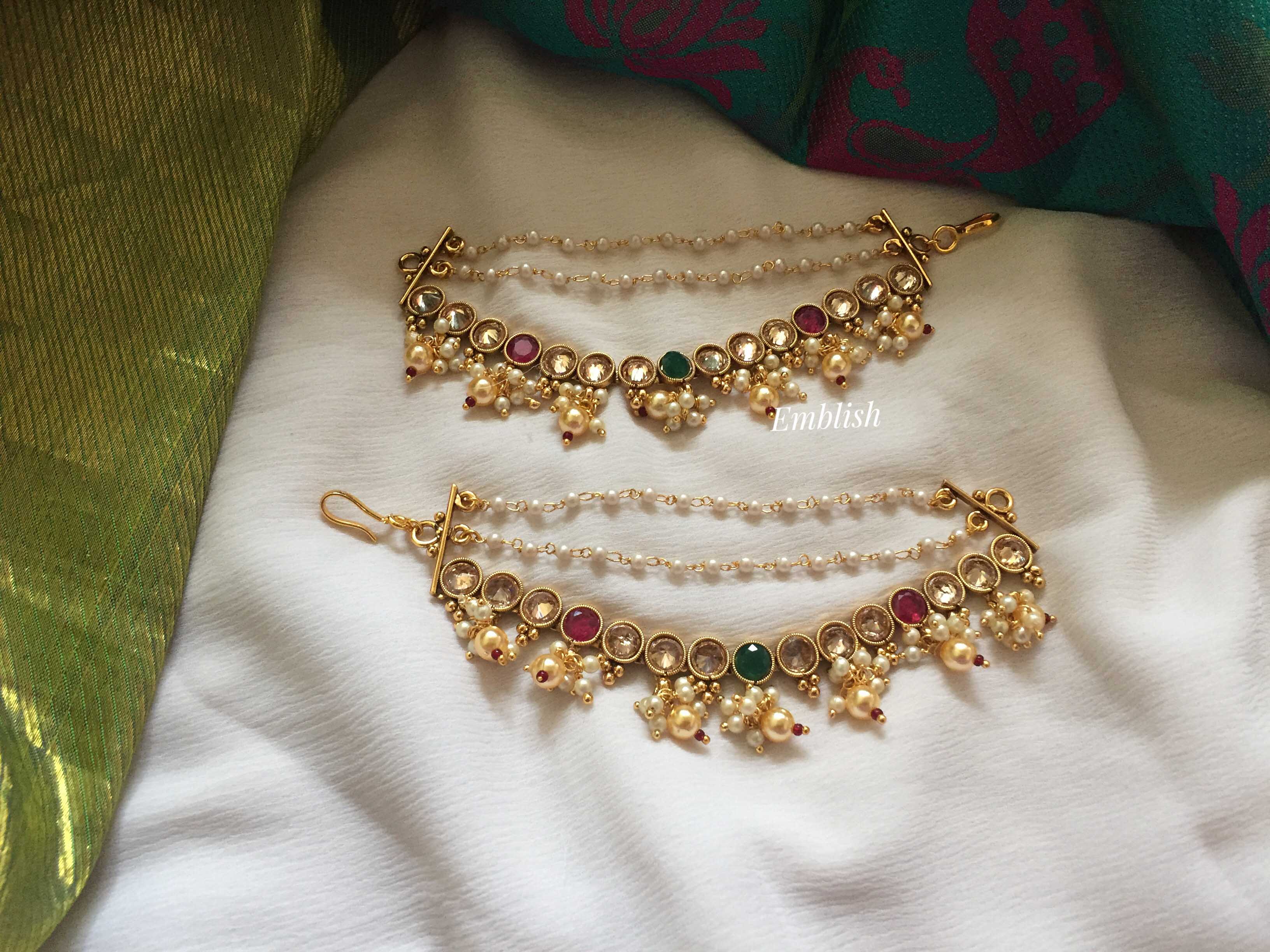 bridal ear chain